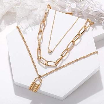 Dainty Layered Choker Necklaces Set For Women | AOASK