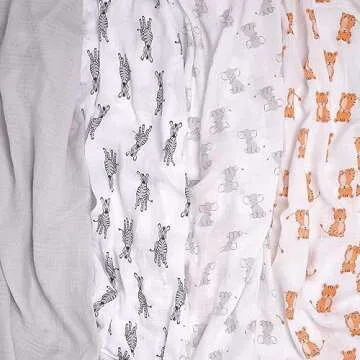 aden + anais Muslin Swaddle Blankets for Newborns and Toddlers