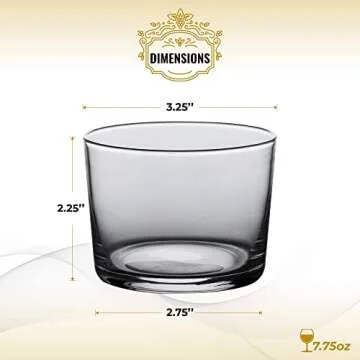 Authentic Spanish Bodega Glasses – Gift-Ready Set of 4