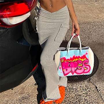 Womens Y2K Skirts Ruched Wasit Pockets Casual Hippie Bodycon Pencil Long Maxi Cargo Skirt with Slit ...