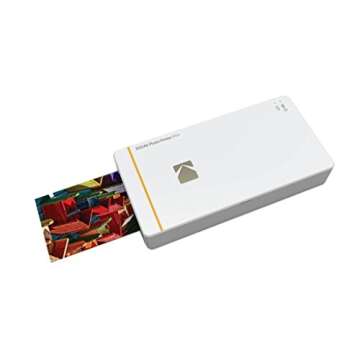 Kodak Mini Portable Mobile Instant Photo Printer - Wi-Fi & NFC Compatible - Wirelessly Prints 2.1 x ...