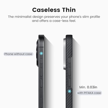 Pitaka MagSafe iPhone 16 Pro Max Case - Ultra Slim