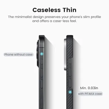 Pitaka MagSafe iPhone 16 Pro Max Case - Ultra Slim