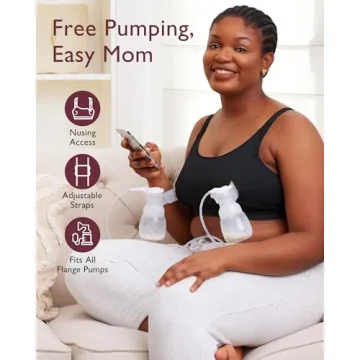 Momcozy Hands Free Pumping Bra for Nursing Moms