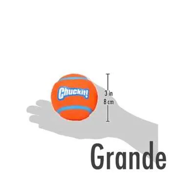 Chuckit! Dog Tennis Ball – Durable Fetch Toy for Large Dogs