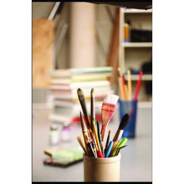 11 oz Krylon I00500A00 Crystal Clear Artist Sprays & Clear Coating Triple Thick Glaze Finish Coat, H...