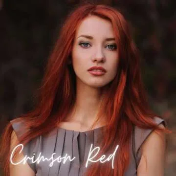 Watercolors Semi Permanent Color Depositing Shampoo. Sulfate & Paraben Free to Maintain & Enhance Hair Color 8 fl oz - CRIMSON SPLASH