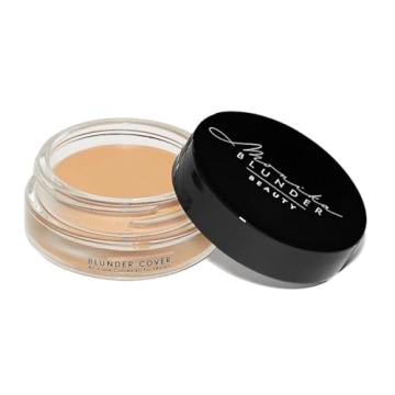 Monika Blunder Beauty - Blunder Cover Foundation Concealer - Shade: 4 - Medium, Neutral Peachy Under...