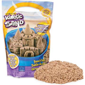 Kinetic Sand: The Original Moldable Play Sand for Endless Fun