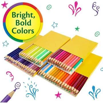 Crayola 120ct Colored Pencils Set - Art Supplies for Kids