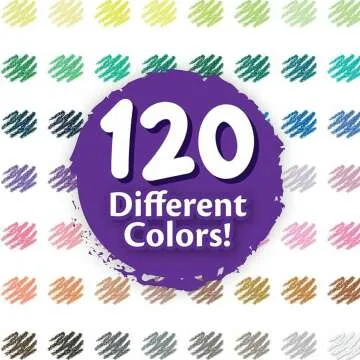Crayola 120ct Colored Pencils Set - Art Supplies for Kids