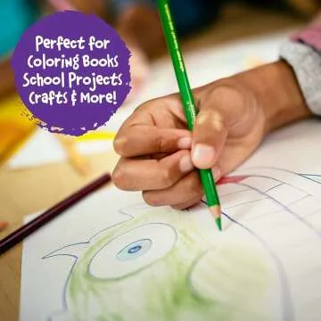 Crayola 120ct Colored Pencils Set - Art Supplies for Kids