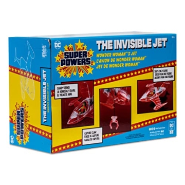 DC Super Powers Invisible Jet Vehicle by McFarlane Toys