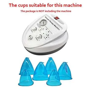 Premium 180ML Vacuum Therapy Cups for Effective Body Contouring
