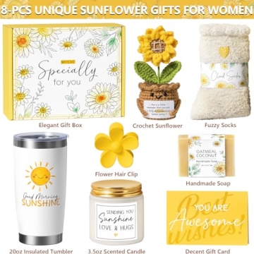 Sunflower Gift Set for Women, Perfect for Any Occasion