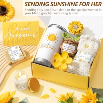 Sunflower Gift Set for Women, Perfect for Any Occasion