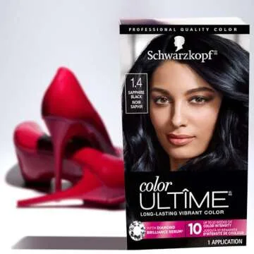 Schwarzkopf Color Ultime Hair Color - Sapphire Black Dye