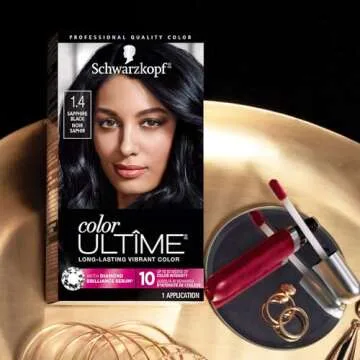 Schwarzkopf Color Ultime Hair Color - Sapphire Black Dye