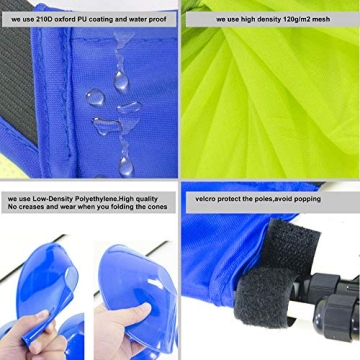 Poray 4FT Portable Soccer Goal Set for Kids Training