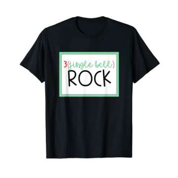 Holiday Math Teacher Jingle Bell Rock T-Shirt