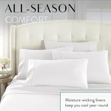 Danjor Linens 6 Piece Soft Queen Sheet Set for All