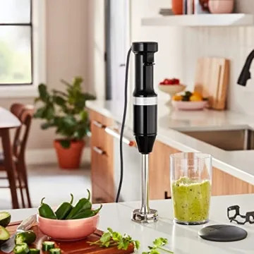 KitchenAid Corded Hand Blender KHBV53 in Onyx Black