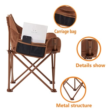 Lightweight Portable Camping Chair with Carry Bag