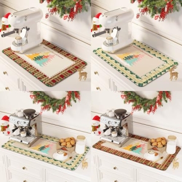 Absorbent Coffee Mat for Easy Clean Coffee Bars