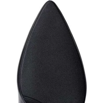 Stylish COLETER Women's Leather Ankle Boots with Kitten Heels