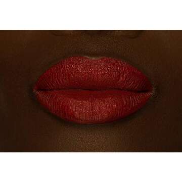 NYX PROFESSIONAL MAKEUP Liquid Suede Cream Lipstick - Kitten Heels (Bright Red)