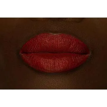 NYX PROFESSIONAL MAKEUP Liquid Suede Cream Lipstick - Kitten Heels (Bright Red)
