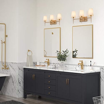 Classy Leaves Bathroom Light Fixtures with Elegant Design