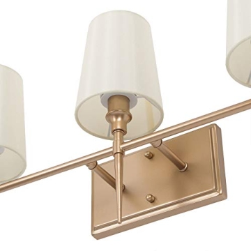 Classy Leaves Bathroom Light Fixtures with Elegant Design