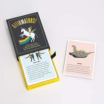 Affirmators! 50 Affirmation Cards Deck to Help You Help Yourself - Without the Self-Helpy-Ness!