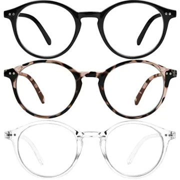 Yogo Vision Blue Light Blocking Glasses Men Women Vintage Computer Glasses Blue Light Protection Rou...