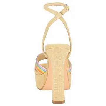 Nine West Women's IRNA Sandal, Bronze Multi 750, 9.5