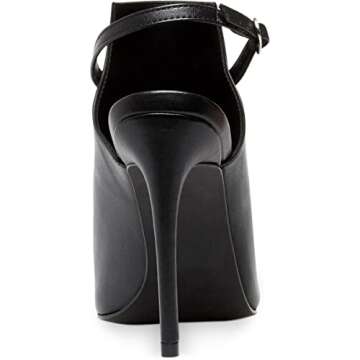 Steve Madden Women's Daily Pump, Black Leather, 10 M US