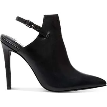 Steve Madden Women's Daily Pump, Black Leather, 10 M US