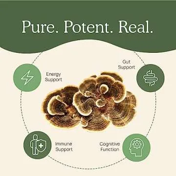 Real Mushrooms Turkey Tail for Humans (90ct) & Mushroom Pet Relax Chews (60 Chews) - Bundle for Immunity & Relaxation - Vegan, Non-GMO, Gluten-Free, Grain-Free Mushroom Extract Supplements