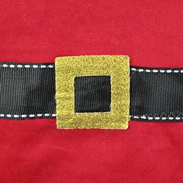 DII Women's Christmas Kitchen Apron Adjustable Adult Size for Cooking, Baking, Crafting & Entertaining, One Size, Mrs. Claus