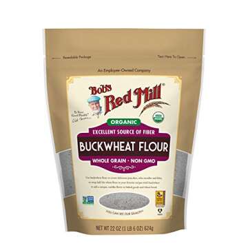 Bob's Red Mill Organic Buckwheat Flour - Premium Gluten-Free Baking