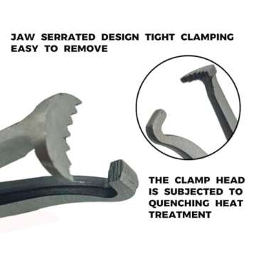 Upgraded 37960 Electrical Disconnect Pliers, 8in Automotive Tools Electrical Connector Pliers, Automotive Tools for Push Tab Style Plugs (Straight+60 Degree)