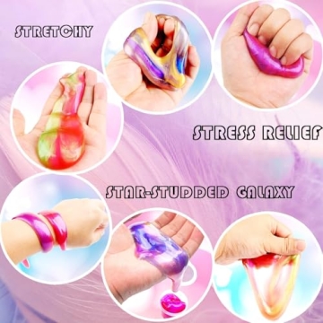 Color Mini Slime Set for Creative Kids Fun 16 Pack