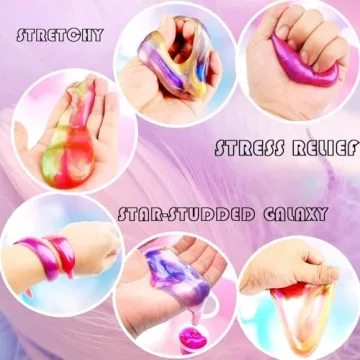 Color Mini Slime Set for Creative Kids Fun 16 Pack