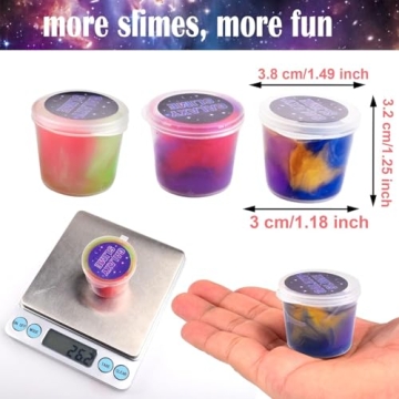 Color Mini Slime Set for Creative Kids Fun 16 Pack