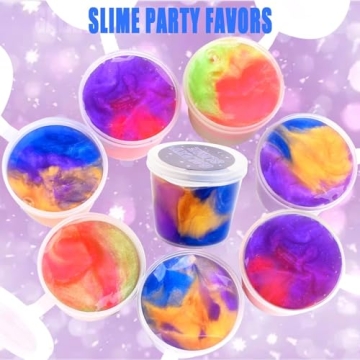 Color Mini Slime Set for Creative Kids Fun 16 Pack