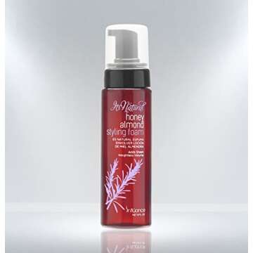 INFLUANCE Natural Honey Almond Styling Foam for Healthy Hair