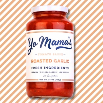 Yo Mama's Keto Roasted Garlic Pasta Sauce - Pack of 2 - Low Carb