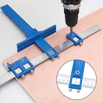 Cabinet Hardware Jig Tool for Perfect Drilling