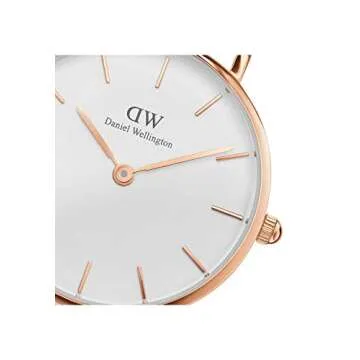 Daniel Wellington Petite Sheffield 32mm Women's Watch - Elegant Leather Timepiece